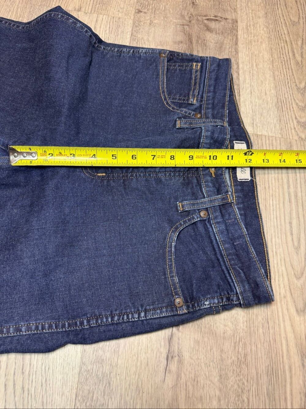 Madewell Jeans Womens 29 Blue Dark Wash Skinny High Rise Stretch Denim - Picture 9 of 9